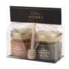 Cellophane gift set with a honey spoon