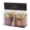 Cellophane gift set with a honey spoon