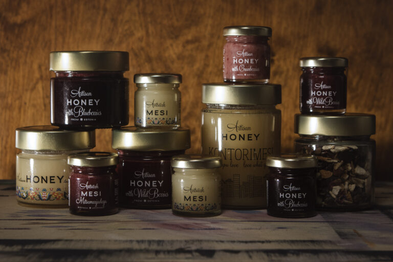 Artisan Honey maitsemeed mustika, jõhvika ja metsamarjadega