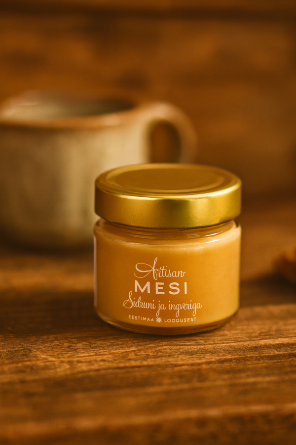 mesi sidruni ingveriga Honey with Lemon and Ginger