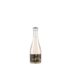 Nudist Rabarbra Brut Organic MINI 200 ml bottle with black and gold label and EU organic leaf