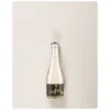 Rabarbra Brut Organic MINI bottle photographed against a grey background