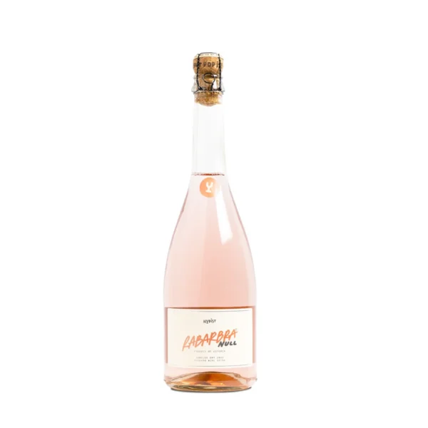 Nudist Rabarbra NULL 750 ml alkoholivaba rabarberivahuveini pudel