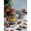 Natty Choco Manolo jar next to gingerbread biscuits and nuts