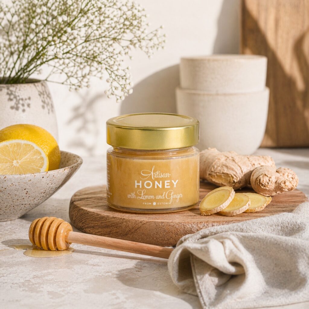 Artisan Honey mesi sidruni ja ingveriga
