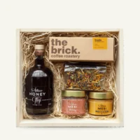 Glögg, two honeys and coffee gift box