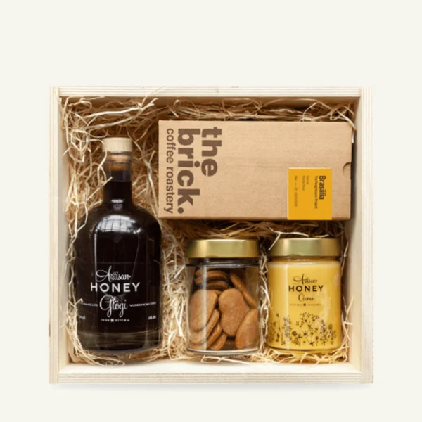 Glögg, honey, coffee and gingerbread gift box