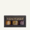 Three-honey gift set in a black box 3 × 50 g – Gift set 4