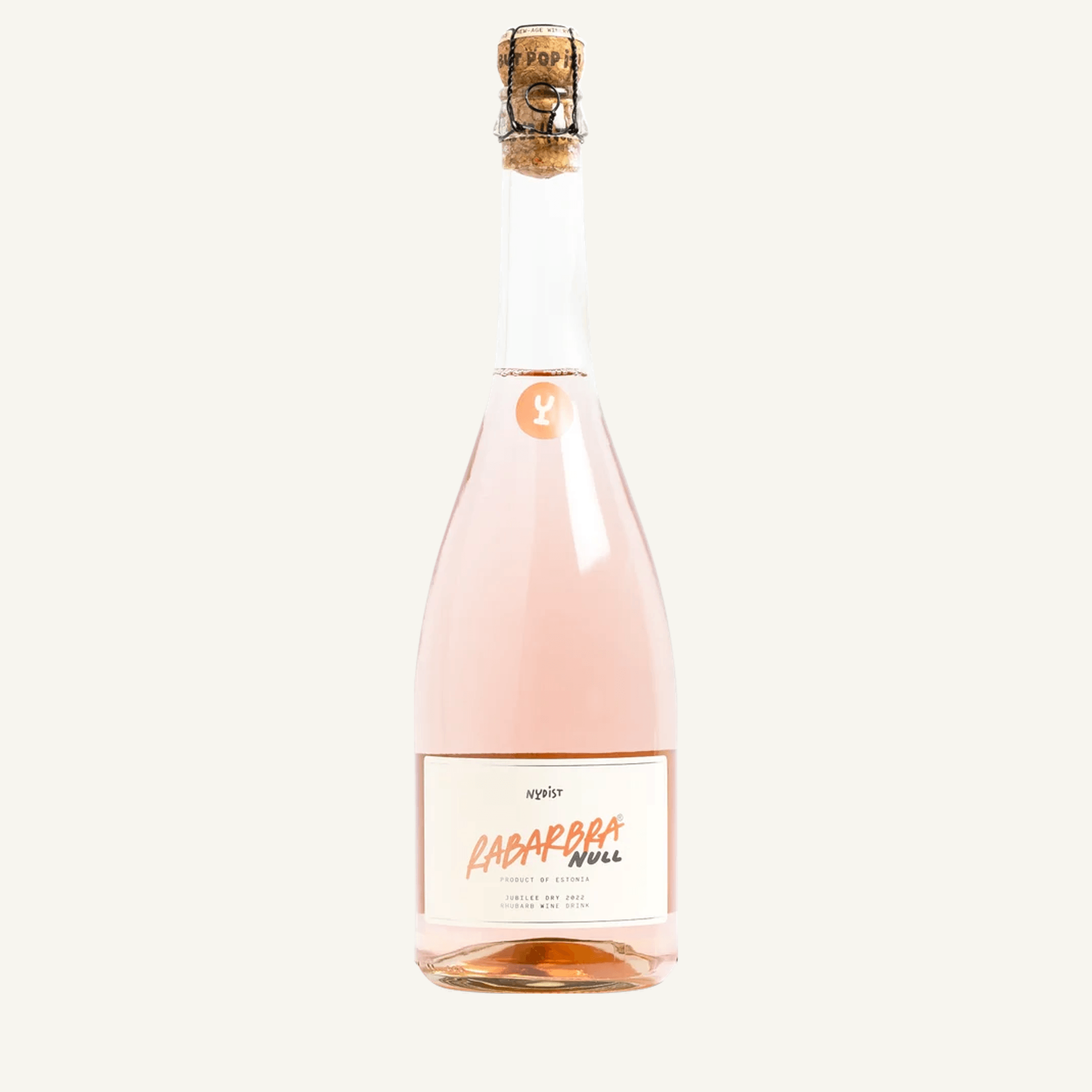 Nudist Rabarbra NULL – alkoholivaba rabarberivahuvein 75 cl