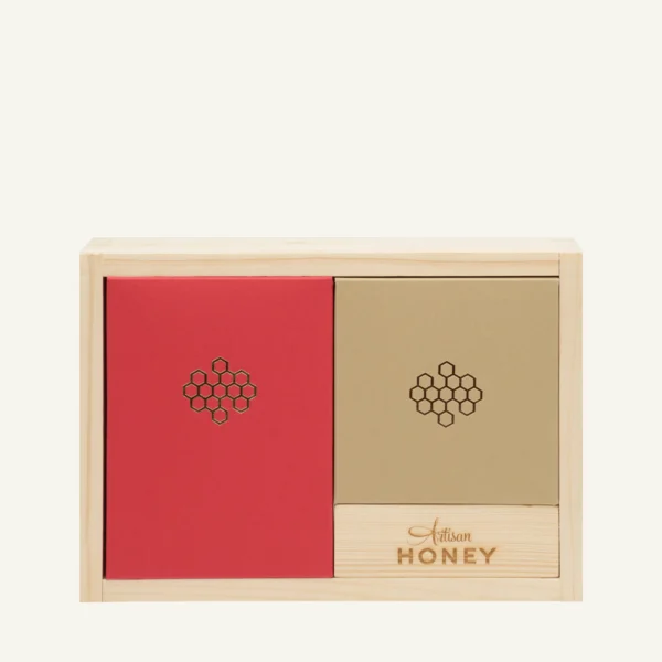 Gift set with a phone stand