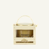 Blossom honey 200 g in a wooden gift box