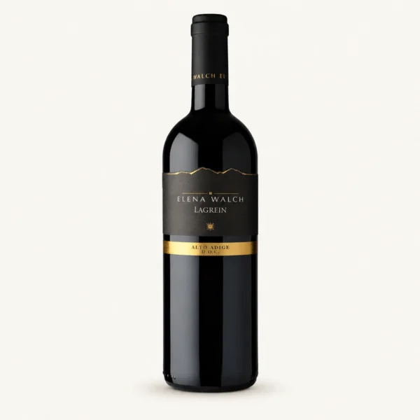 Elena Walch Lagrein Alto Adige DOC 750 ml Elena Walch Lagrein Alto Adige DOC 750 ml pudel soojal heledal taustal